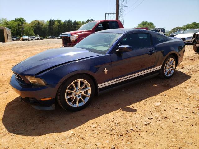 1ZVBP8AM6B5140691 - 2011 FORD MUSTANG BLUE photo 1