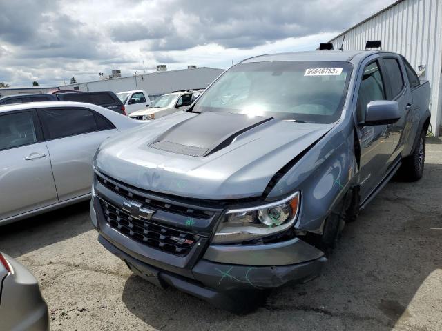 1GCGTEEN7K1342257 - 2019 CHEVROLET COLORADO ZR2 CHARCOAL photo 1