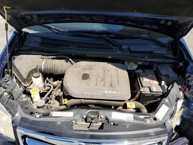 2C4RC1CGXDR511398 - 2013 CHRYSLER TOWN & COU TOURING L BLUE photo 12