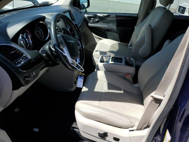 2C4RC1CGXDR511398 - 2013 CHRYSLER TOWN & COU TOURING L BLUE photo 7