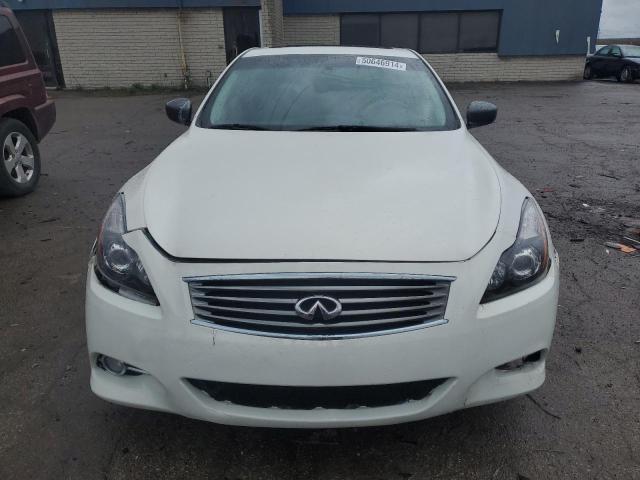 JN1CV6EK0EM112084 - 2014 INFINITI Q60 JOURNEY WHITE photo 5