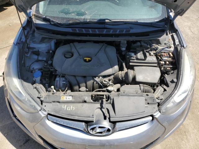 5NPDH4AE2FH607704 - 2015 HYUNDAI ELANTRA SE SILVER photo 11