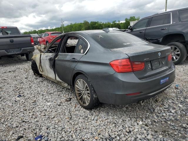 WBA3D5C59EKX98772 - 2014 BMW 328 D XDRIVE GRAY photo 2