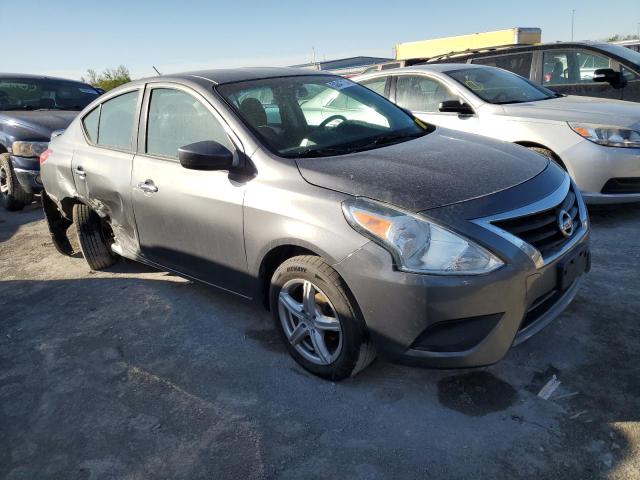 3N1CN7AP5KL843798 - 2019 NISSAN VERSA S GRAY photo 4