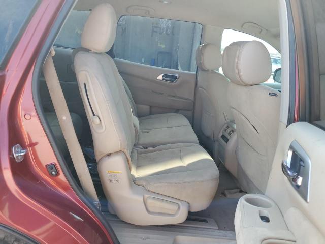 5N1AR2MN8EC636694 - 2014 NISSAN PATHFINDER S 栗色 照片 11