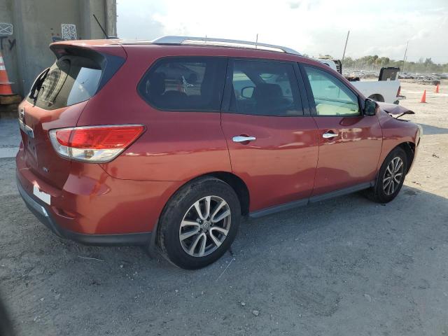 5N1AR2MN8EC636694 - 2014 NISSAN PATHFINDER S 栗色 照片 3