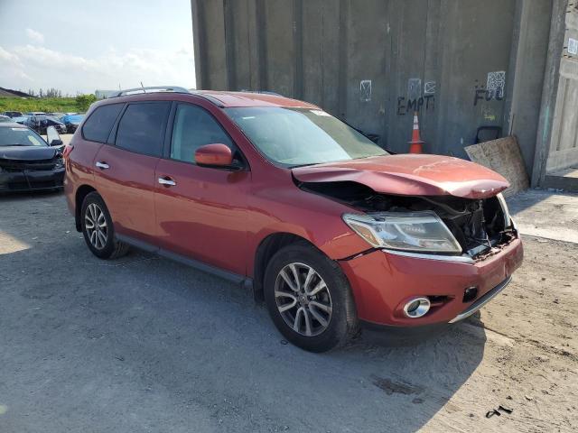 5N1AR2MN8EC636694 - 2014 NISSAN PATHFINDER S 栗色 照片 4