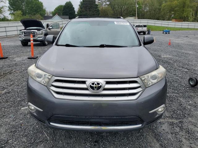 5TDBK3EH0BS041828 - 2011 TOYOTA HIGHLANDER BASE GRAY photo 5