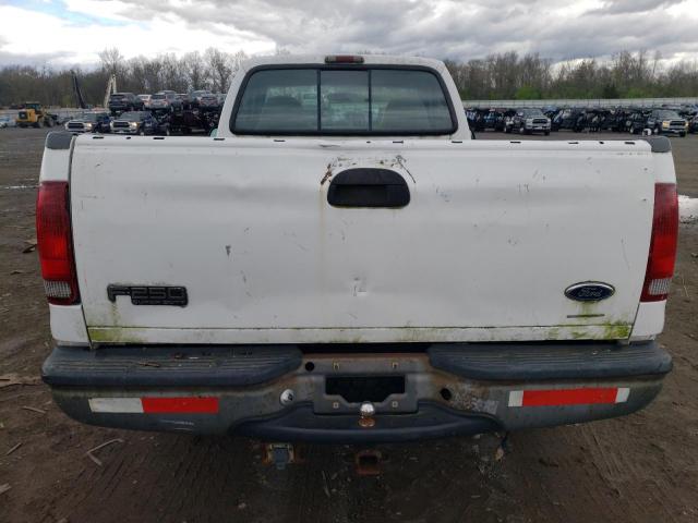 1FTNF20L7YED03835 - 2000 FORD F250 SUPER DUTY WHITE photo 6