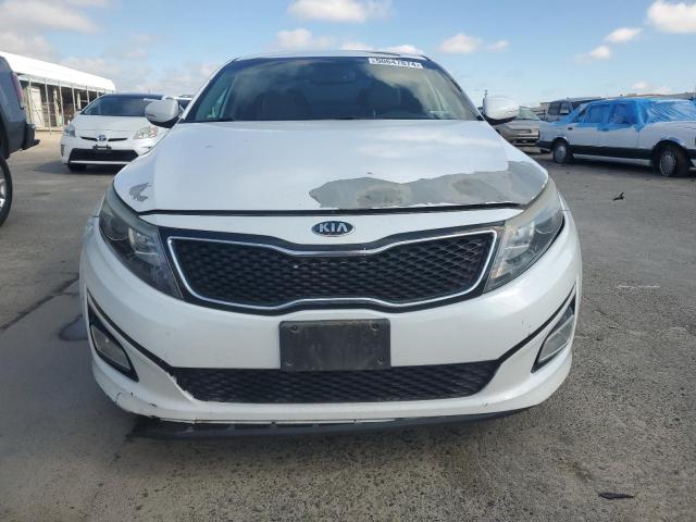 5XXGN4A77EG331599 - 2014 KIA OPTIMA EX WHITE photo 5