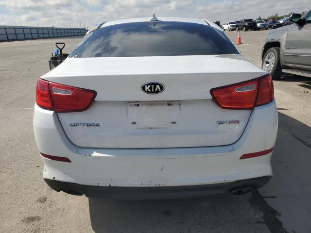 5XXGN4A77EG331599 - 2014 KIA OPTIMA EX WHITE photo 6