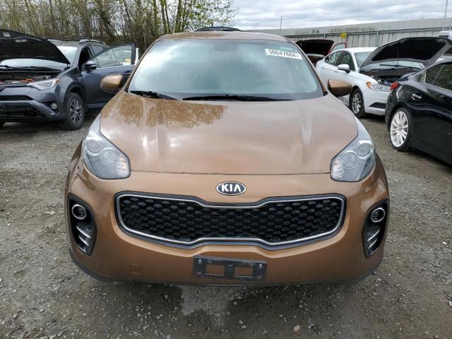 KNDPMCAC1J7342370 - 2018 KIA SPORTAGE LX TAN photo 5