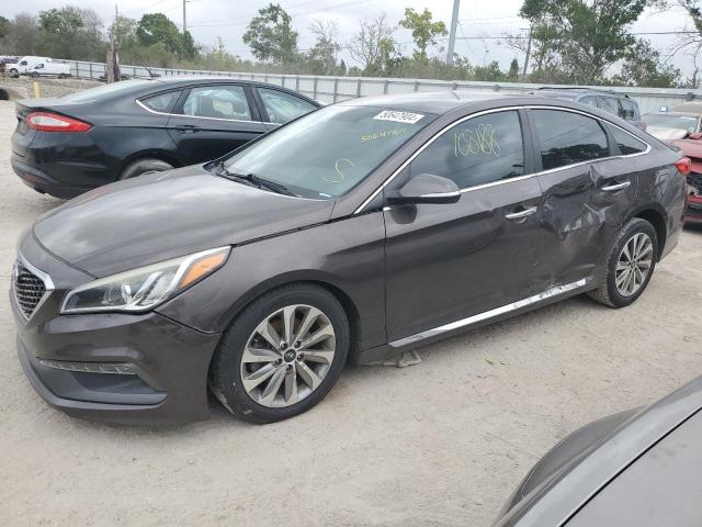 5NPE34AF6GH277935 - 2016 HYUNDAI SONATA SPORT BLACK photo 1