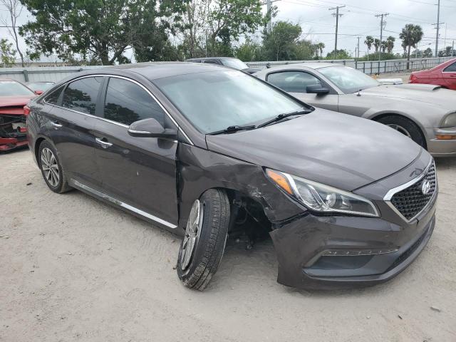 5NPE34AF6GH277935 - 2016 HYUNDAI SONATA SPORT BLACK photo 4