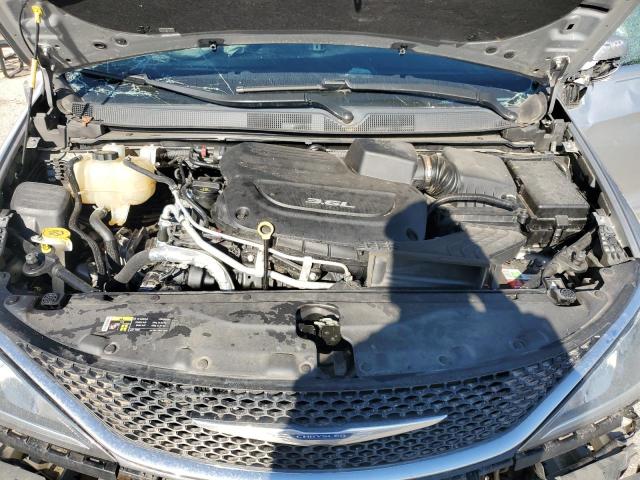 2C4RC1BG5HR570625 - 2017 CHRYSLER PACIFICA TOURING L SILVER photo 12