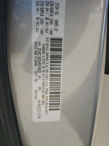 2C4RC1BG5HR570625 - 2017 CHRYSLER PACIFICA TOURING L SILVER photo 13