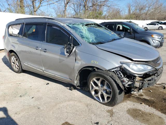 2C4RC1BG5HR570625 - 2017 CHRYSLER PACIFICA TOURING L SILVER photo 4