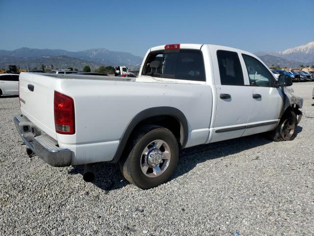 3D7KR28C45G720287 - 2005 DODGE RAM 2500 ST WHITE photo 3