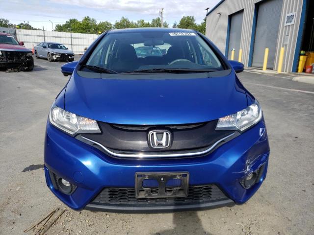 3HGGK5H8XFM741389 - 2015 HONDA FIT EX BLUE photo 5