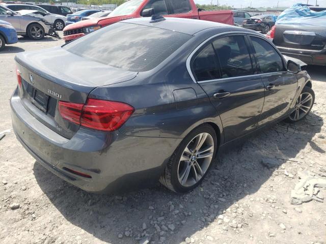 WBA8D9G52JNU70755 - 2018 BMW 330 XI GRAY photo 3