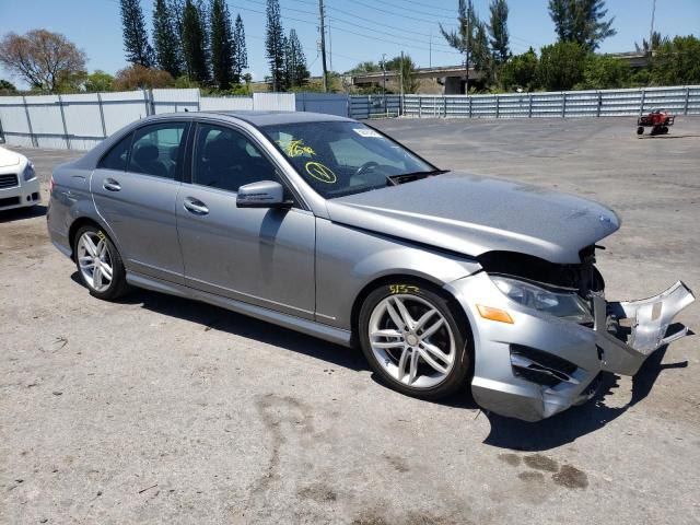 WDDGF8BB6CR212451 - 2012 MERCEDES-BENZ C 300 4MATIC SILVER photo 4