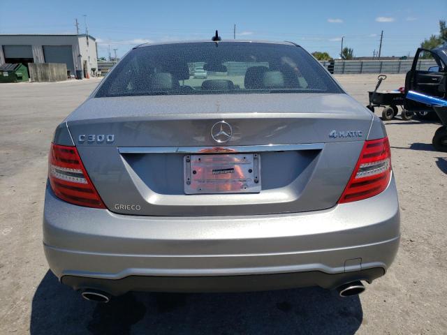 WDDGF8BB6CR212451 - 2012 MERCEDES-BENZ C 300 4MATIC SILVER photo 6