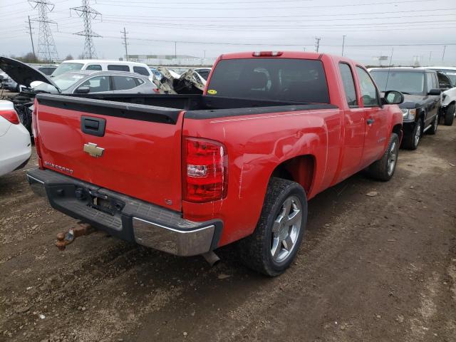 1GCEC19X18Z226350 - 2008 CHEVROLET SILVERADO C1500 RED photo 3