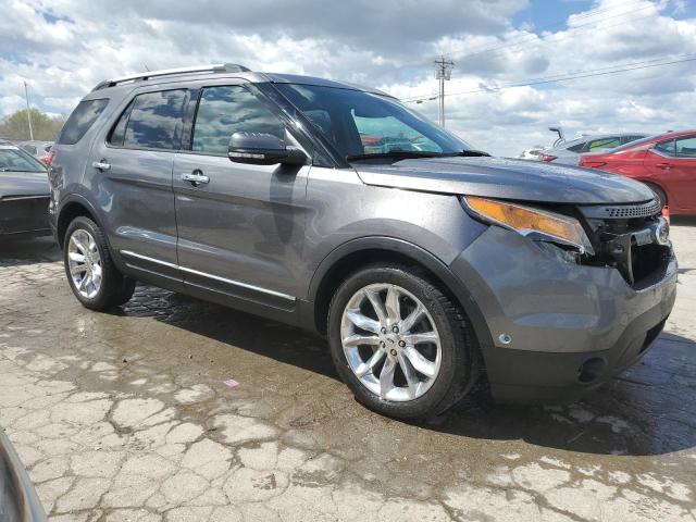 1FM5K7F80DGB34523 - 2013 FORD EXPLORER LIMITED GRAY photo 4