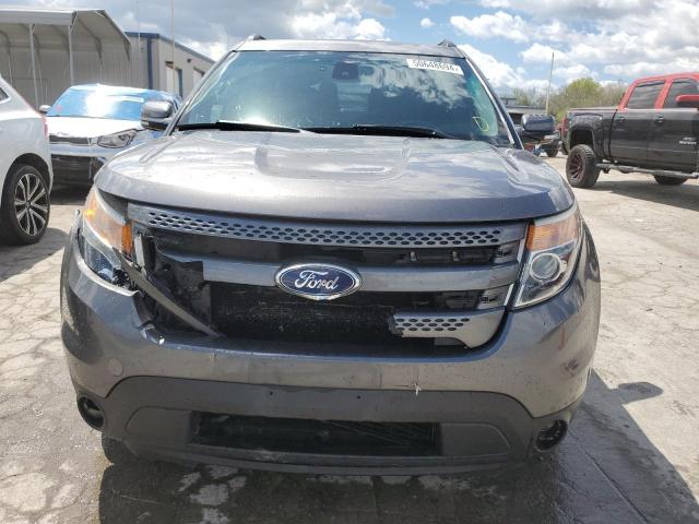 1FM5K7F80DGB34523 - 2013 FORD EXPLORER LIMITED GRAY photo 5