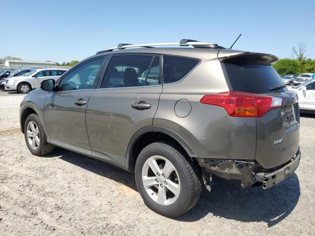 2T3WFREV1EW123049 - 2014 TOYOTA RAV4 XLE BROWN photo 2