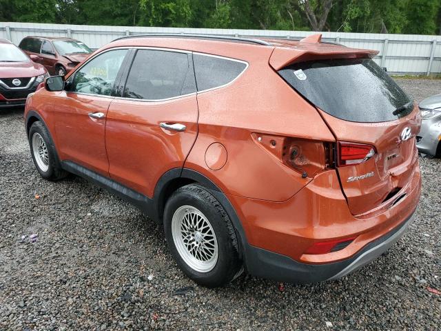 5XYZU3LBXHG427007 - 2017 HYUNDAI SANTA FE S ORANGE photo 2