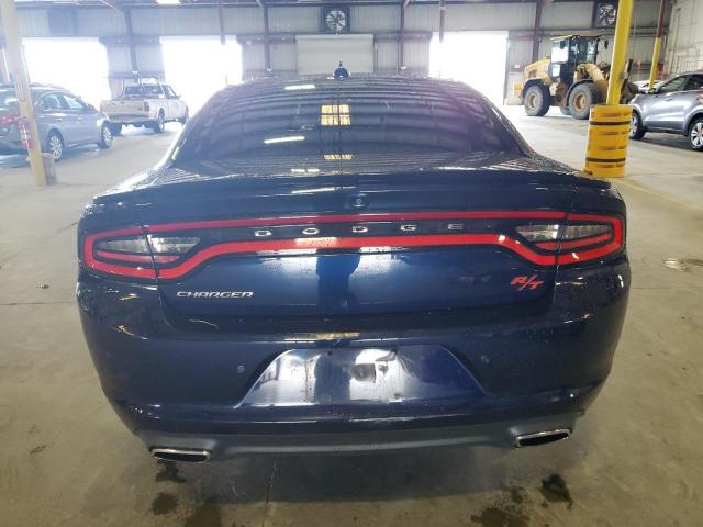 2C3CDXCT7GH127371 - 2016 DODGE CHARGER R/T BLUE photo 6