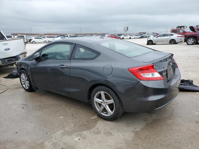 2HGFG3B10CH534095 - 2012 HONDA CIVIC EXL ნაცრისფერი ფოტო 2