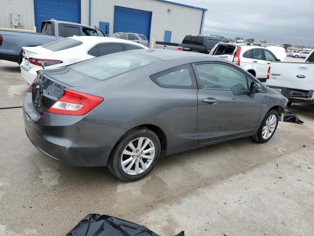 2HGFG3B10CH534095 - 2012 HONDA CIVIC EXL ნაცრისფერი ფოტო 3