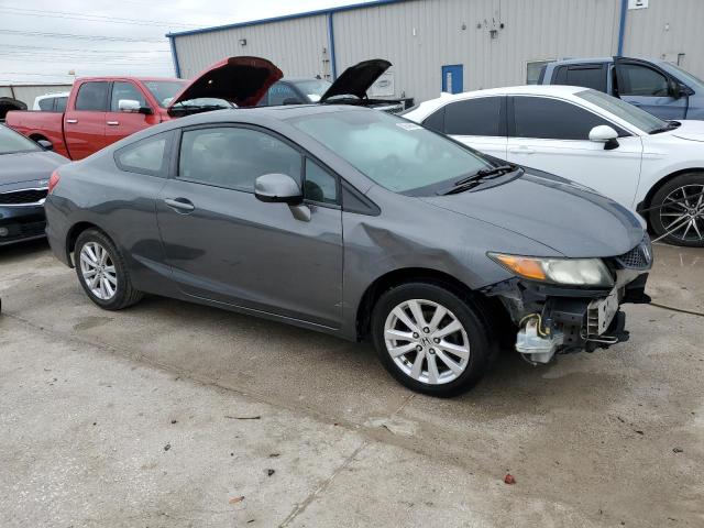 2HGFG3B10CH534095 - 2012 HONDA CIVIC EXL ნაცრისფერი ფოტო 4