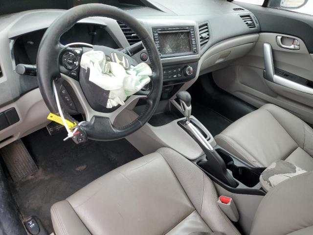 2HGFG3B10CH534095 - 2012 HONDA CIVIC EXL ნაცრისფერი ფოტო 8