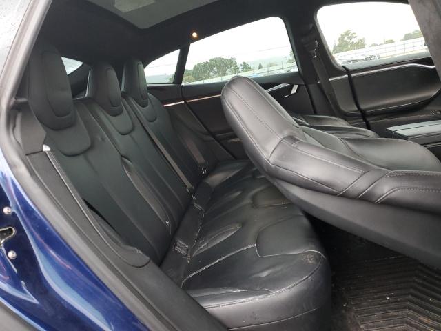 5YJSA1E24GF157239 - 2016 TESLA MODEL S BLUE photo 10