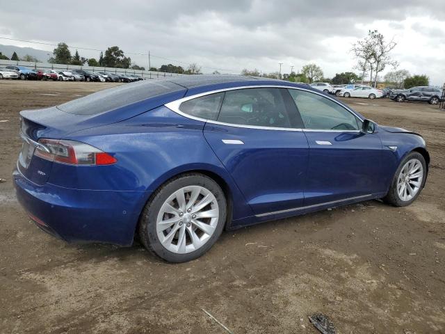 5YJSA1E24GF157239 - 2016 TESLA MODEL S BLUE photo 3