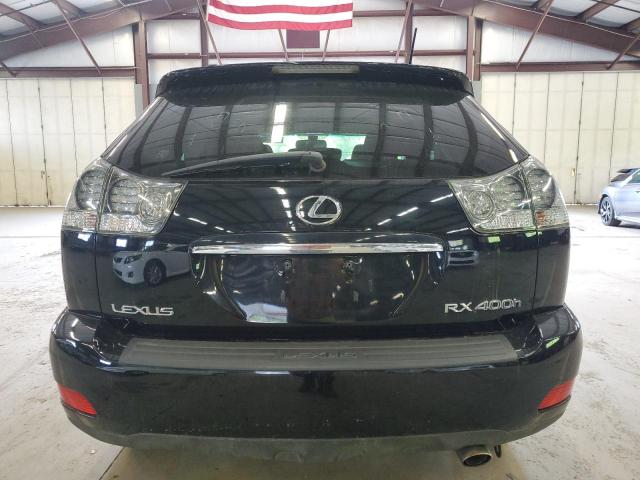 JTJHW31U372032733 - 2007 LEXUS RX 400H BLACK photo 6