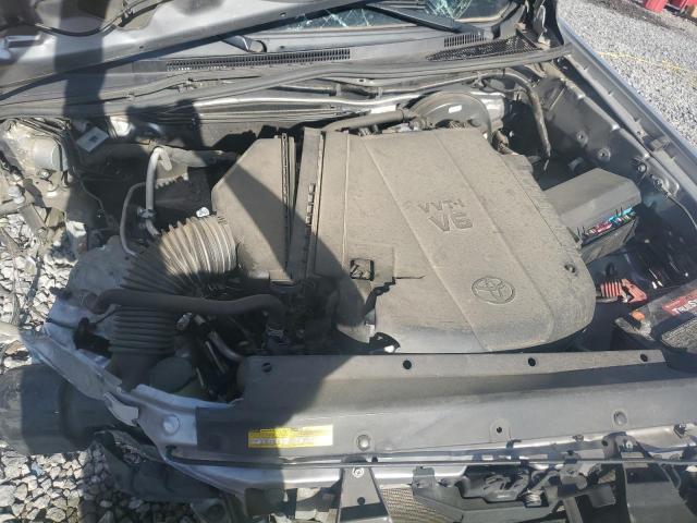 5TFJU4GNXFX087889 - 2015 TOYOTA TACOMA DOUBLE CAB PRERUNNER SILVER photo 11