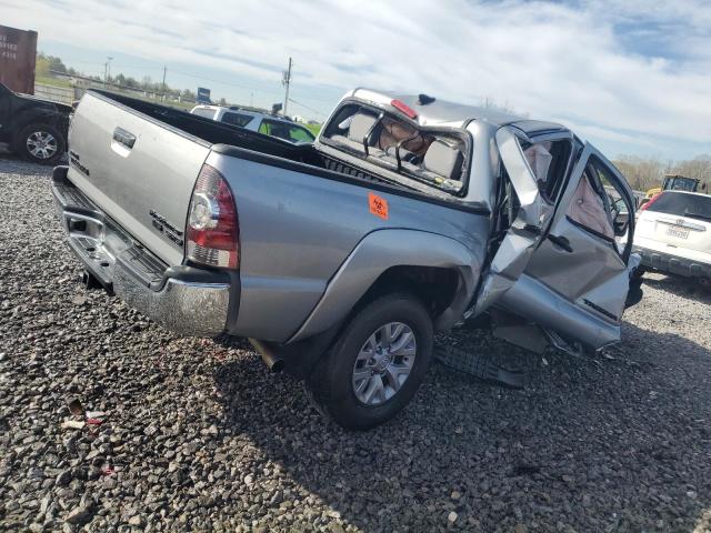 5TFJU4GNXFX087889 - 2015 TOYOTA TACOMA DOUBLE CAB PRERUNNER SILVER photo 3