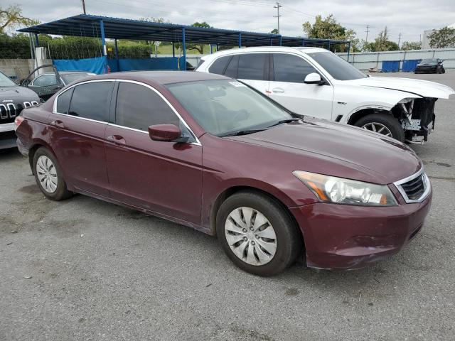 1HGCP26378A096657 - 2008 HONDA ACCORD LX BURGUNDY photo 4