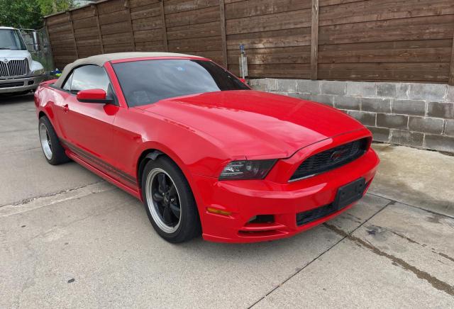 1ZVBP8EM5E5285865 - 2014 FORD MUSTANG RED photo 1