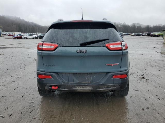 1C4PJMBSXEW309075 - 2014 JEEP CHEROKEE TRAILHAWK ტალღისფერი ფოტო 6