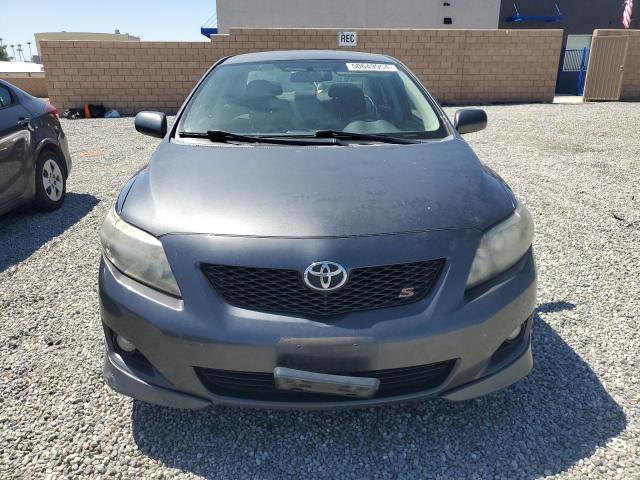 1NXBU40E89Z008039 - 2009 TOYOTA COROLLA BASE GRAY photo 5