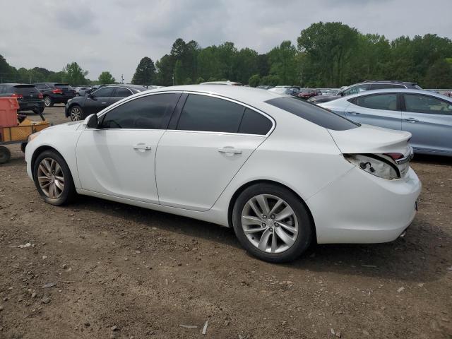 2G4GK5EX9G9160160 - 2016 BUICK REGAL WHITE photo 2