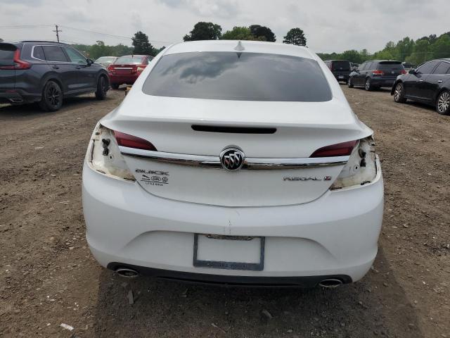 2G4GK5EX9G9160160 - 2016 BUICK REGAL WHITE photo 6