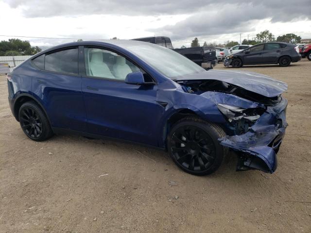 7SAYGDEE4PF710253 - 2023 TESLA MODEL Y BLUE photo 4