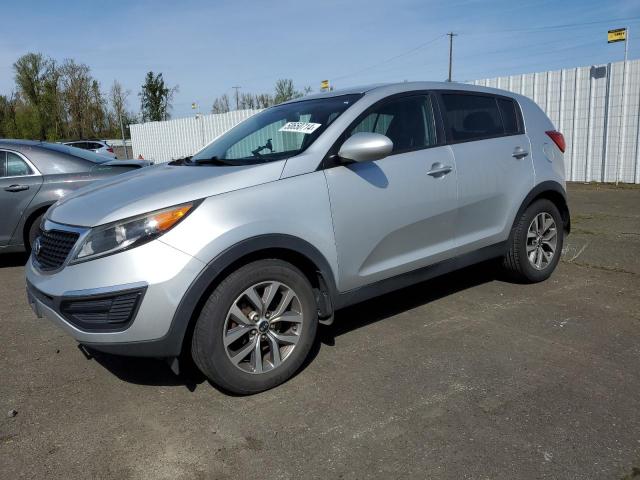 KNDPB3AC1E7586340 - 2014 KIA SPORTAGE BASE SILVER photo 1