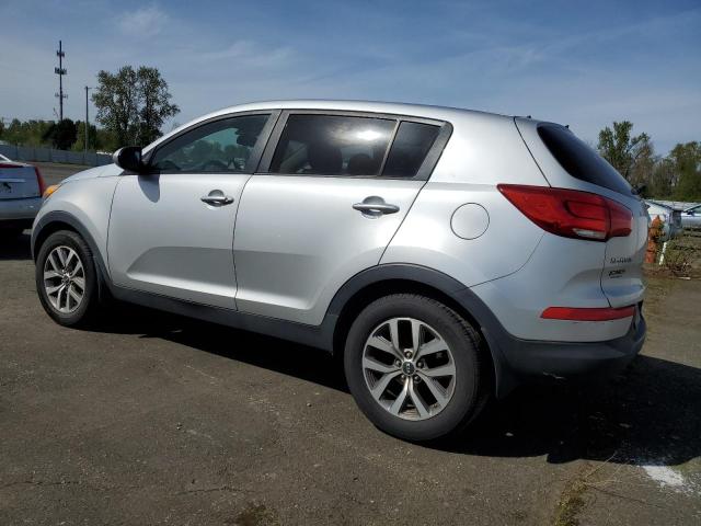 KNDPB3AC1E7586340 - 2014 KIA SPORTAGE BASE SILVER photo 2